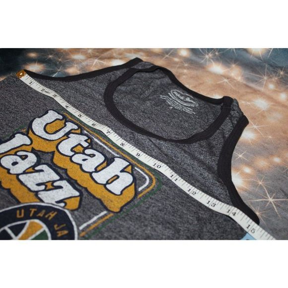 NWT Majestic Threads Women Small Utah Jazz NBA Western Basketball Tank Top - Picture 12 of 13